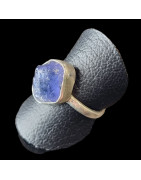 Bague Tanzanite Argent 925 Taille 60
