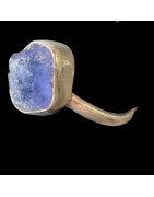 Bague Tanzanite Argent 925 Taille 60