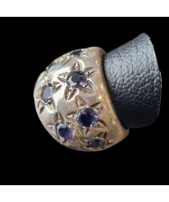 Bague Tanzanite Argent 925 Taille 52