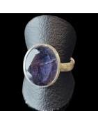 Bague Tanzanite Argent 925 Taille 54