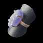 Bague Tanzanite brute Argent 925 Taille 55 Bague Tanzanite brute Argent 925 Taille 55