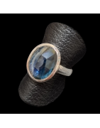 Bague Cyanite Argent 925 Taille 54
