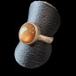 Bague Pierre de soleil Argent 925 Taille 56