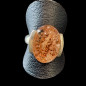 Bague Quartz hématoïde Argent 925 Taille 56