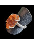 Bague Pierre de soleil brute Argent 925 Taille 54