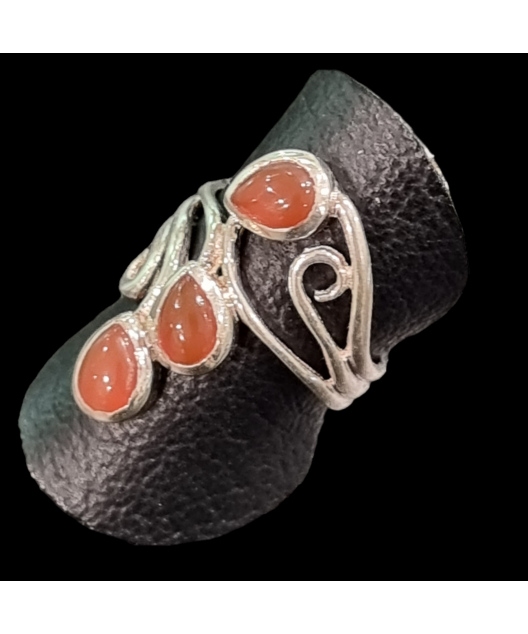 Bague Cornaline Argent 925
