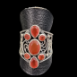 Bague Cornaline Argent 925 Taille 53