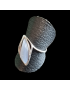 Bague Calcédoine Argent 925 Taille 54