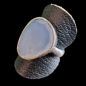 Bague Calcédoine Argent 925 Taille 54