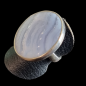 Bague Calcédoine Argent 925 Taille 50