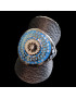 Bague Nacre émaillée Acier inox Taille 56