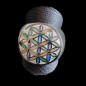 Bague Nacre émaillée Acier inox Taille 60