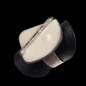 Bague Email Acier Taille 51 +