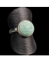 Bague Amazonite Acier inox