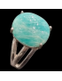 Bague Amazonite Argent 925 Taille 51