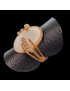 Bague Nacre Swarovski Bronze plaqué or