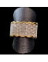 Bague Zirconium Bronze plaqué or Taille 54