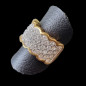 Bague Zirconium Bronze plaqué or Taille 54