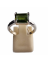 Bague tourmaline verte argent 925 Taille 57