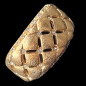 Bague Zirconium Bronze plaqué or Taille 53