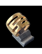 Bague Bronze plaqué or Taille 55