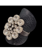 Bague Zirconium Fleur Acier inox Taille 55 +