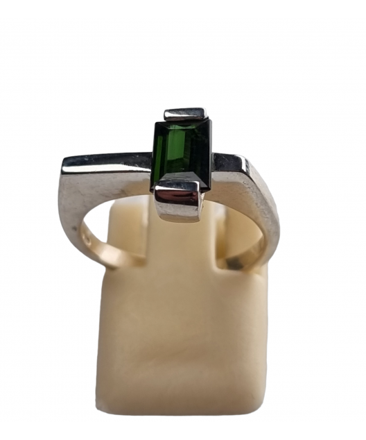 Bague tourmaline verte Argent 925