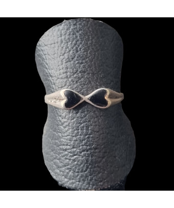 Bague Onyx Argent 925 Taille 57