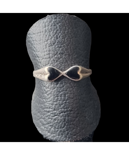 Bague Onyx Argent 925 Taille 57