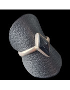 Bague Onyx Argent 925 Taille 60