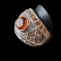 Bague Zirconium Métal rhodié Taille 60