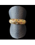 Bague Zirconium Bronze plaqué or Taille 56