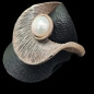 Bague Perle Mabé Argent 925 Taille 60