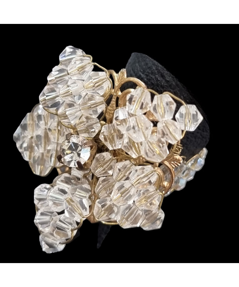 Bague Swarovski Laiton Taille 58+