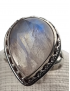 Bague Pierre de lune argent 925 Taille 58