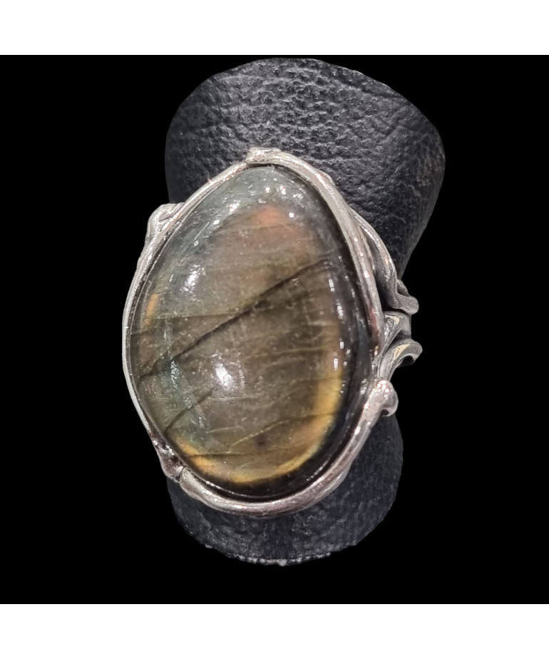 Bague Labradorite Argent 925 Taille 54+