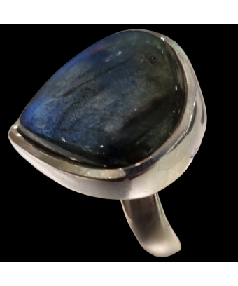 Bague Labradorite argent...