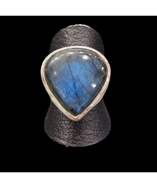 Bague Labradorite argent 925 Taille 54