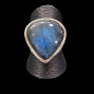 Bague Labradorite argent 925 Taille 54