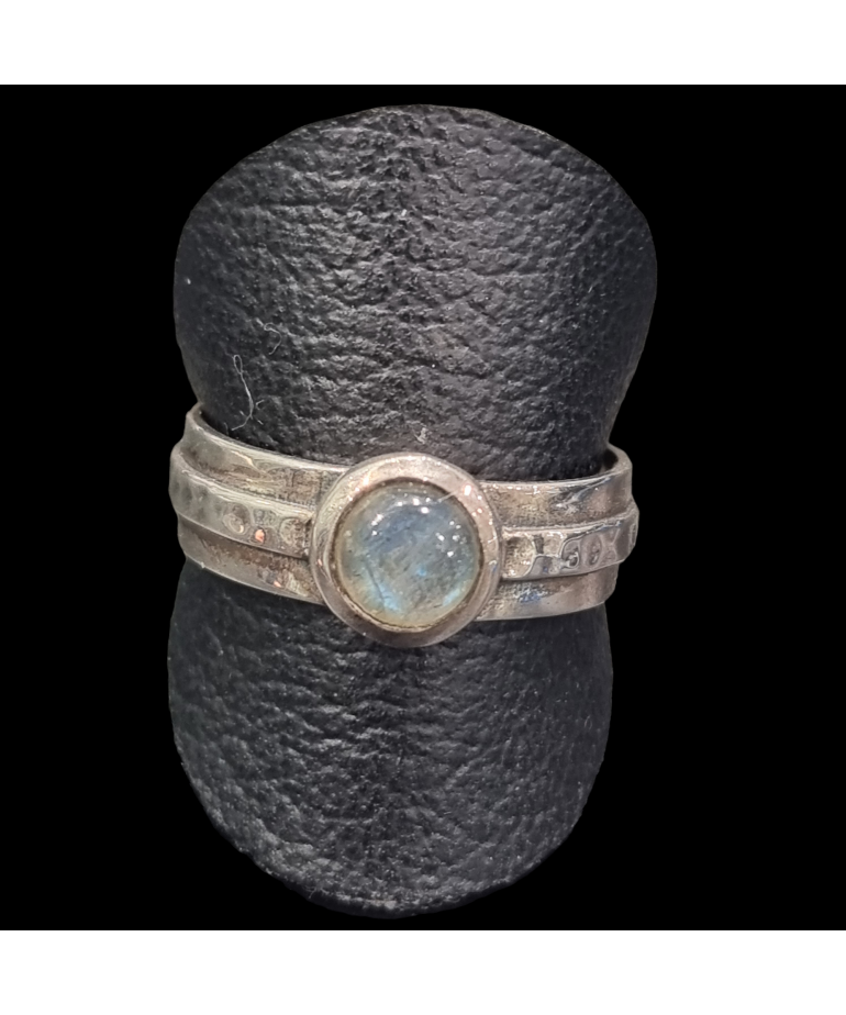 Bague Labradorite argent 925 Taille 57