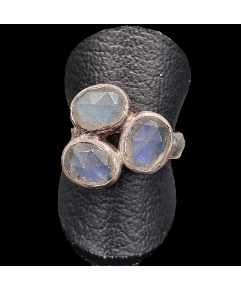 Bague Labradorite argent 925 Taille 60