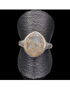 Bague Labradorite argent 925 Taille 58