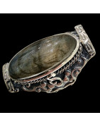 Bague Labradorite argent 925 Taille 59