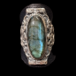 Bague Labradorite argent 925 Taille 59