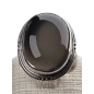 Bague Pierre de lune noire argent 925 Taille 56
