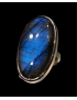 Bague Labradorite argent 925 Taille 60