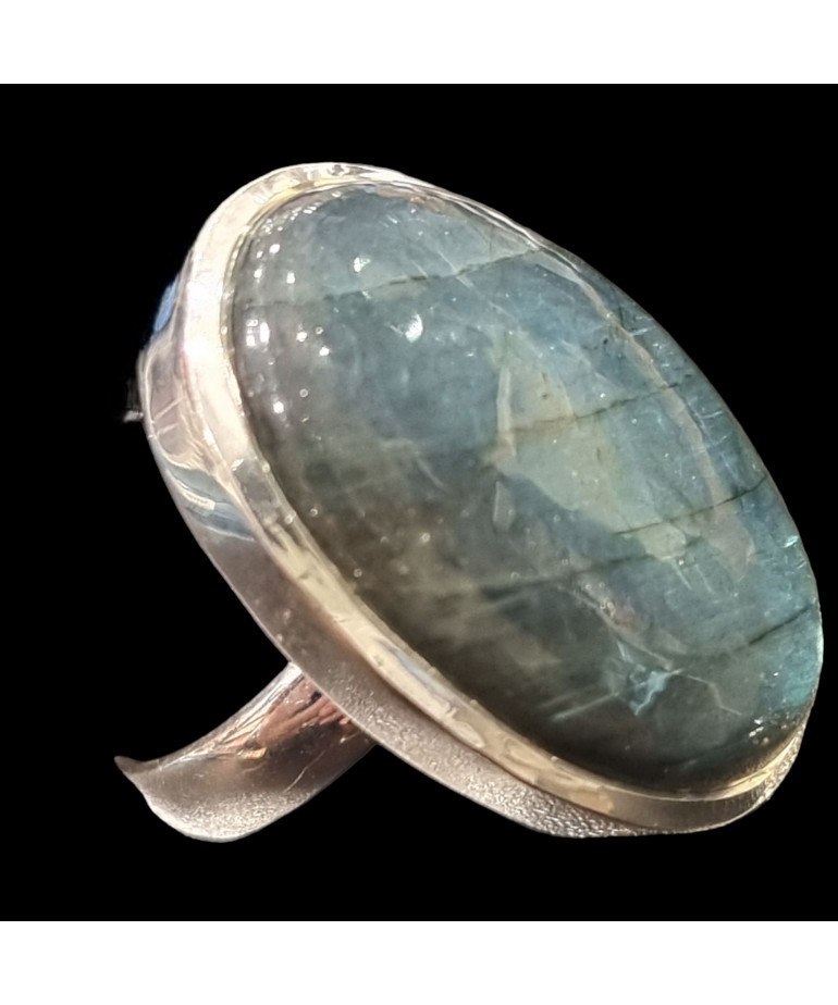 Bague Labradorite Argent 925 Taille 60