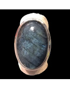 Bague Labradorite Argent 925 Taille 60