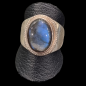 Bague Labradorite argent 925 Taille 63