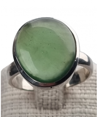 Bague Jade argent 925 Taille 58